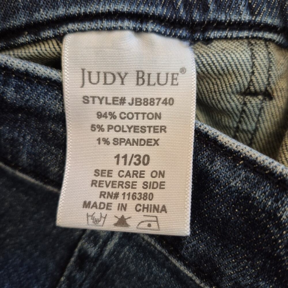Judy Blue Jeans Womens 11/30 Black Jogger High Waist Drawstring Stretch JB88740 - Picture 16 of 16